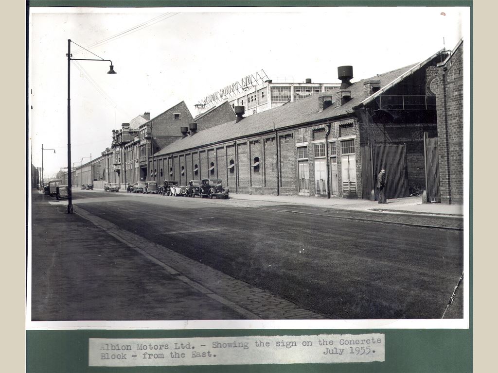 South Street frontage July 1955