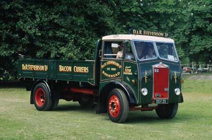 David Stevenson's Albion Claymore Dropside Lorry Built 1955